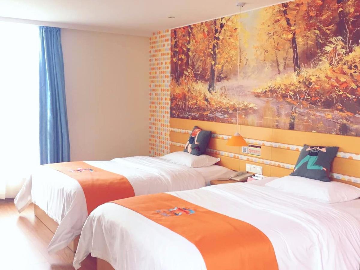 Pai Hotel Heze Dingtao Wantai City Bagian luar foto