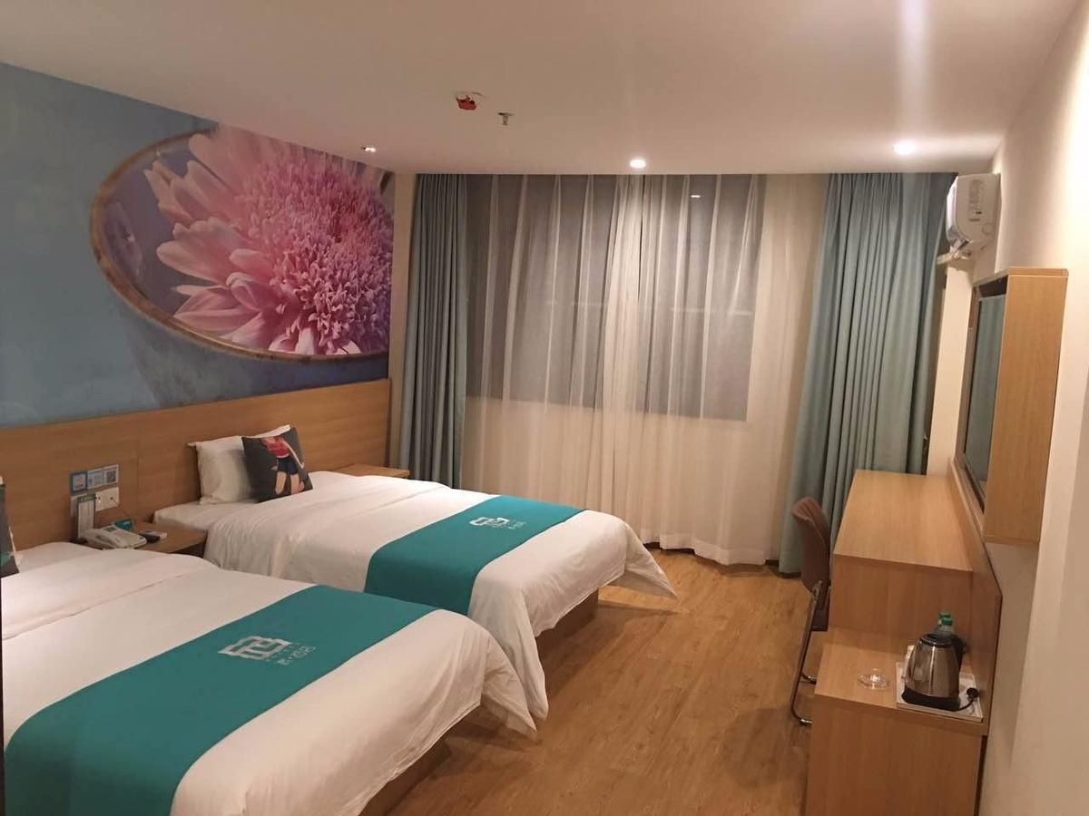 Pai Hotel Heze Dingtao Wantai City Bagian luar foto